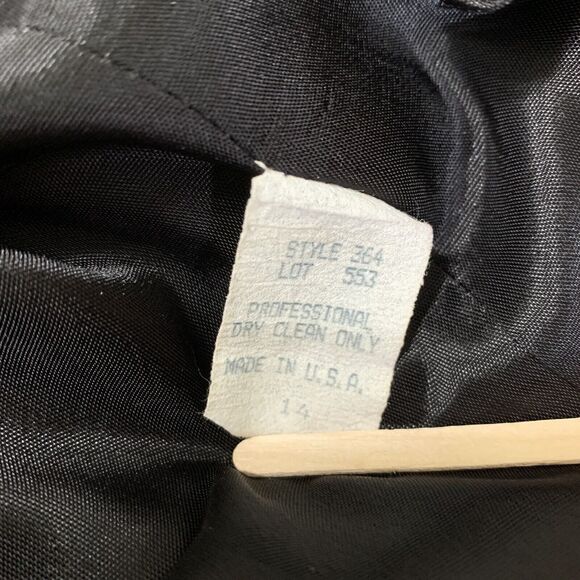 Vintage Dumas Blazer Jacket Women 14 Houndstooth Career Retro Lined Y2K USA Corp - Picture 4 of 14